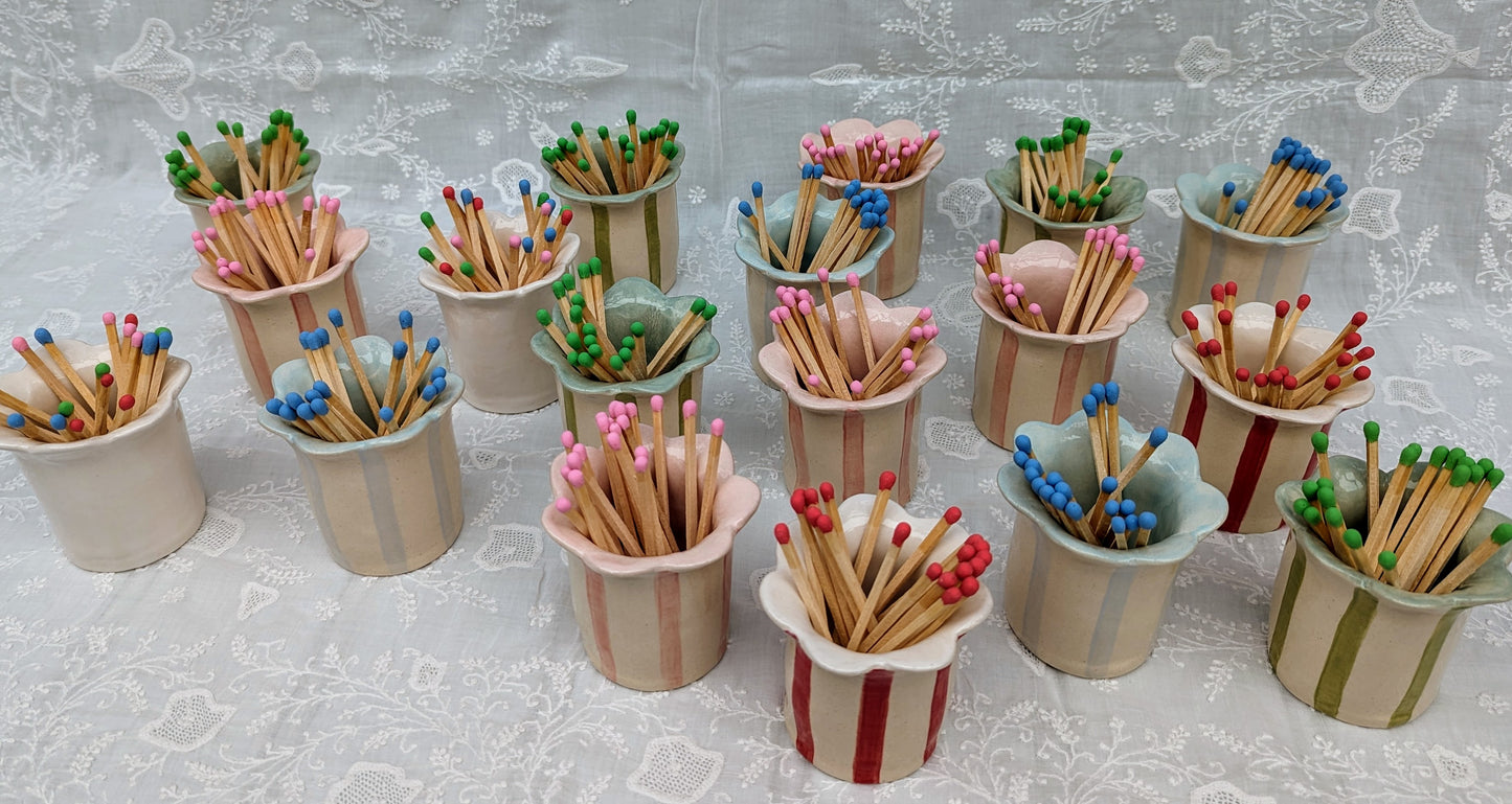 Daisy match strikers with coloured matches