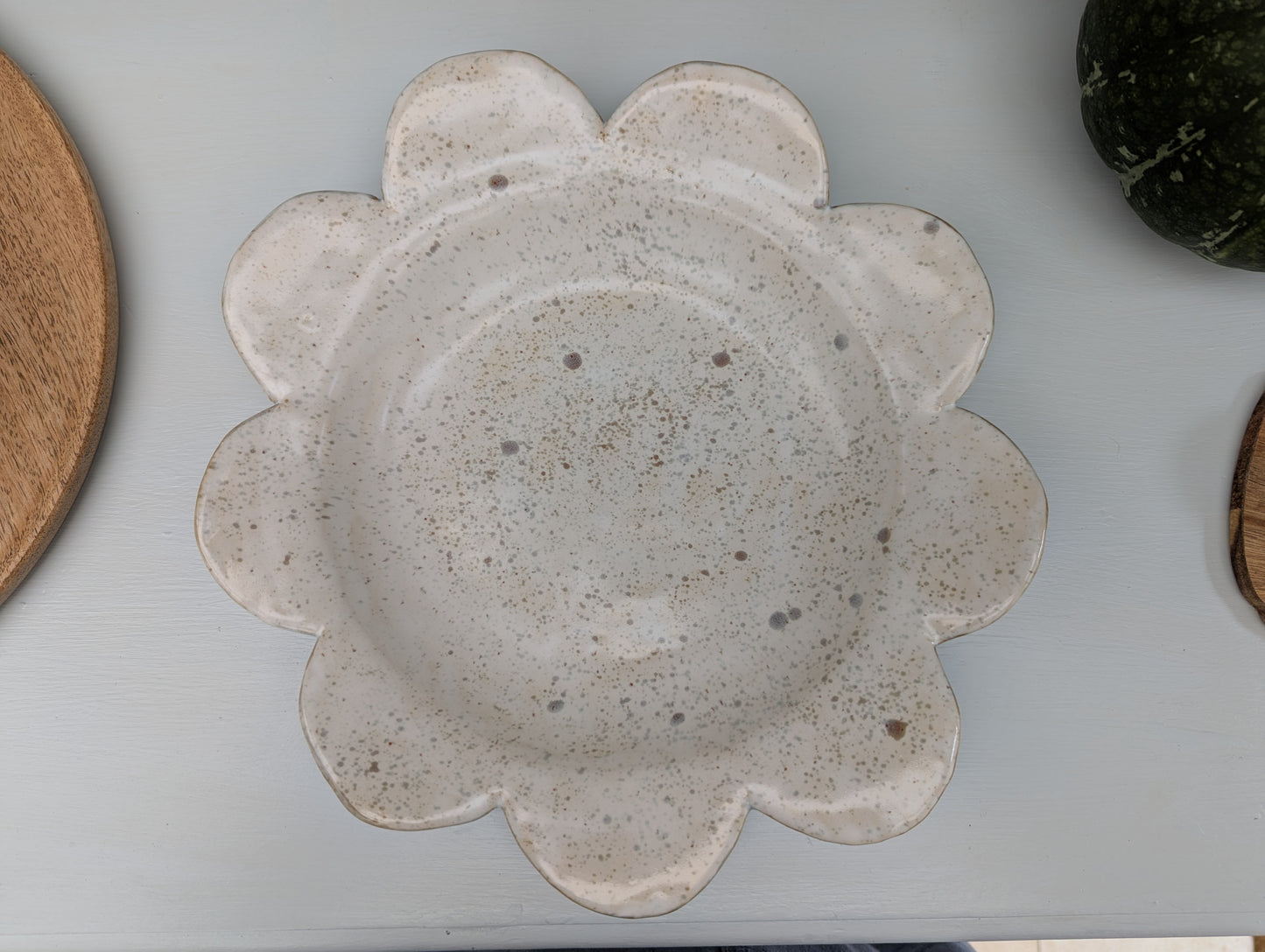 Bowls with scalloped edge