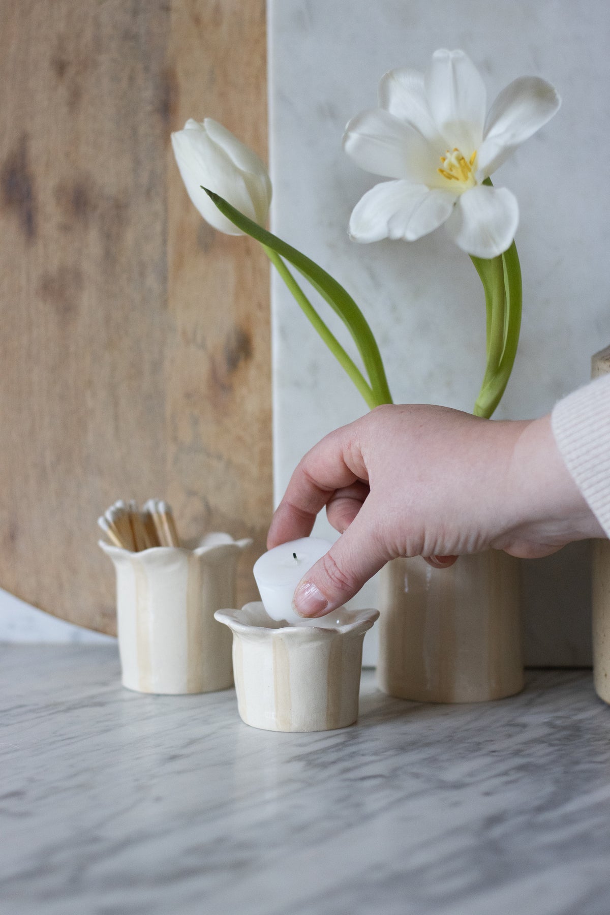 Latte Tealight holder