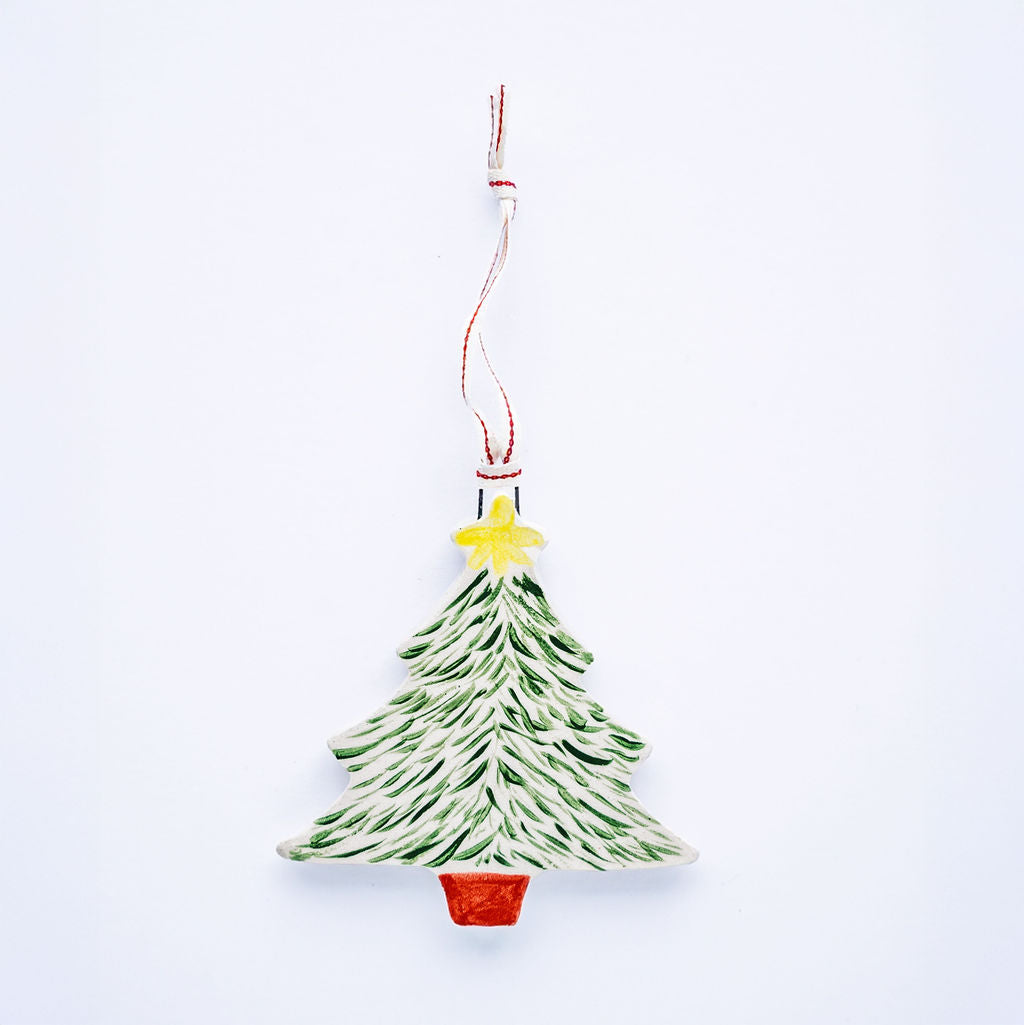 Christmas tree, green