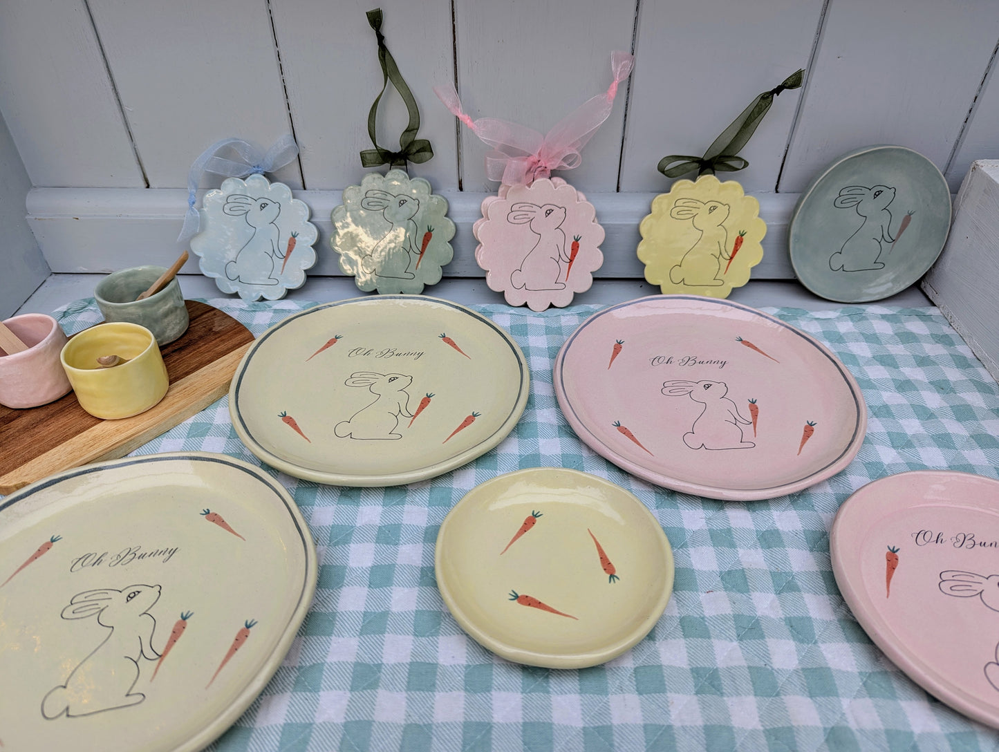 Easter plates