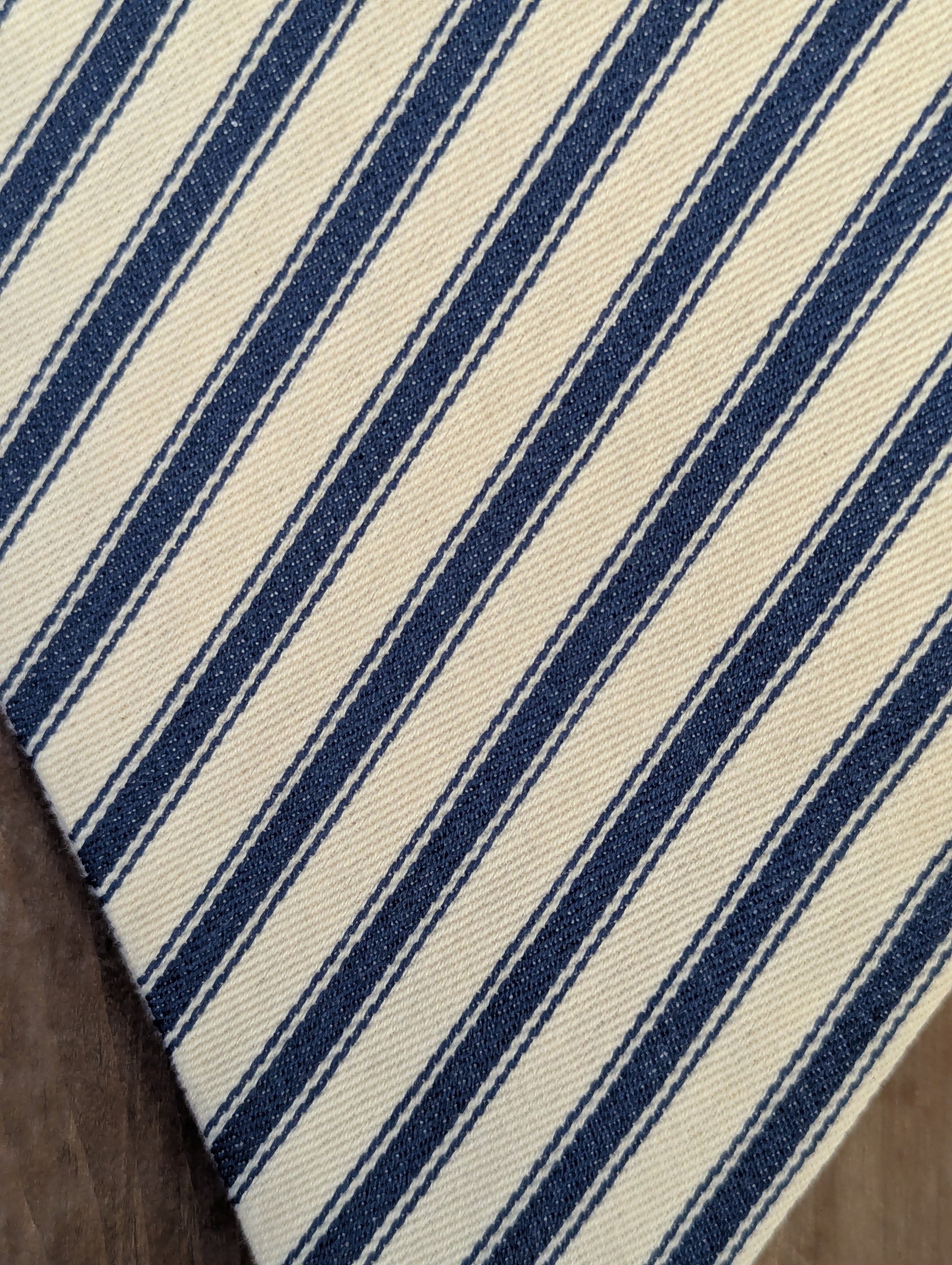 Navy Devon stripe