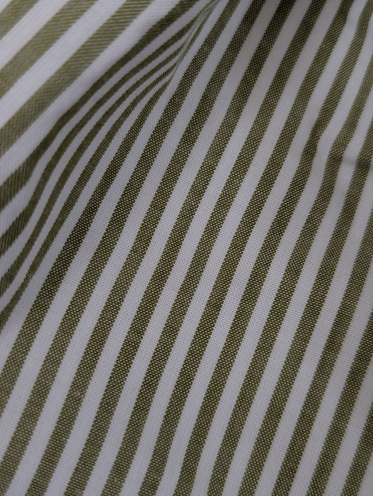 Sage green stripe