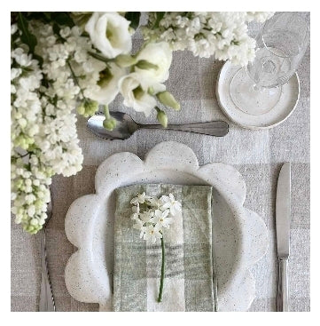 Bowls with scalloped edge